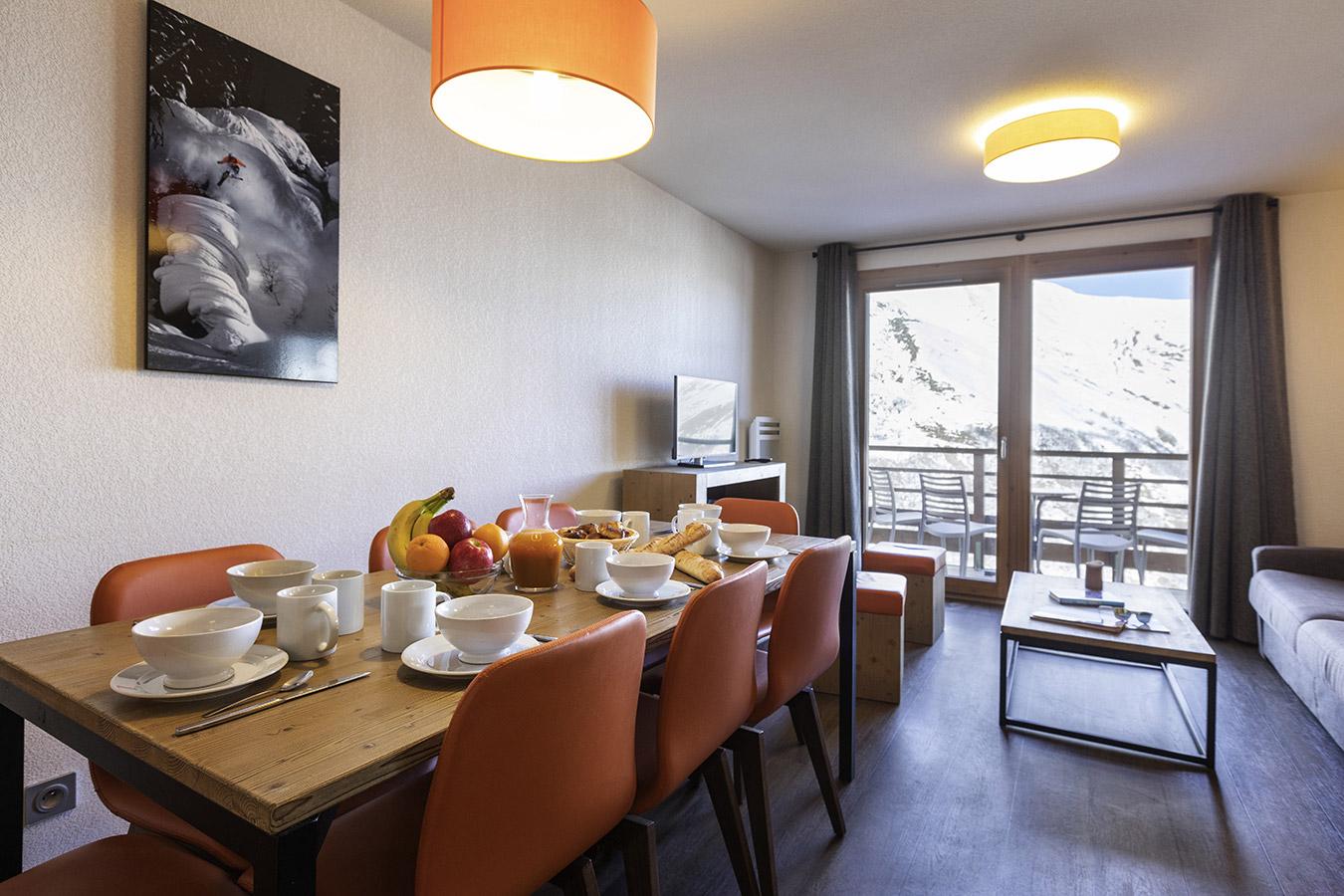 Resort Les Menuires ＞ Appartement 4K8 Plus (S8L)