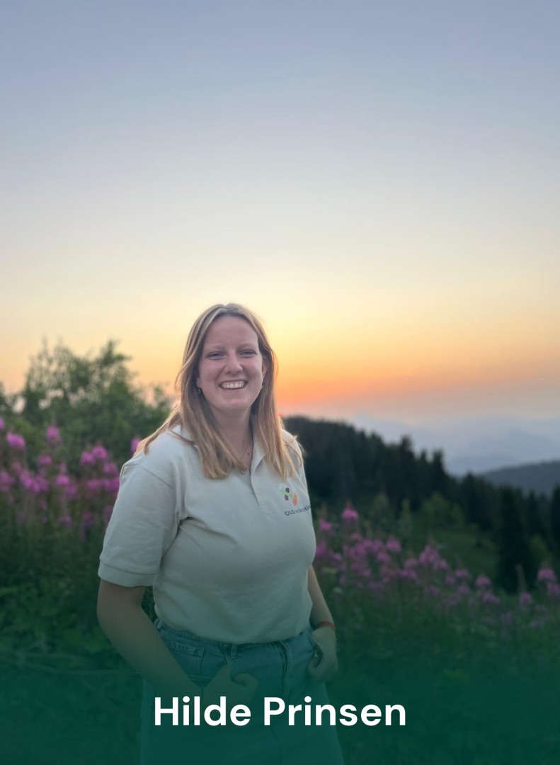 Recreatieteam tijdens christelijke gezinsvakantie in het Pinzgautal, Oostenrijk