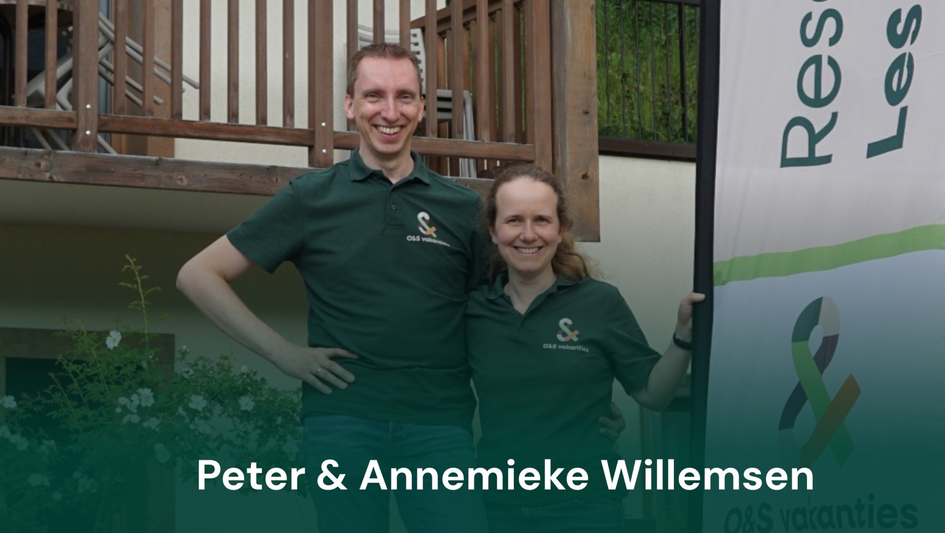 Parkleider op christelijk vakantiepark Serre Chevalier, Franse Alpen